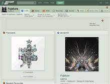 Tablet Screenshot of fujakura.deviantart.com