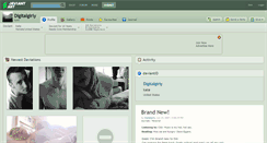 Desktop Screenshot of digitalgirly.deviantart.com