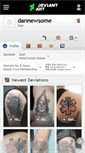 Mobile Screenshot of dannewsome.deviantart.com