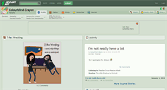 Desktop Screenshot of colourblind-crayon.deviantart.com