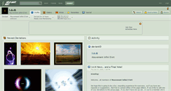 Desktop Screenshot of i-a-m.deviantart.com