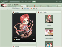 Tablet Screenshot of gaara-as-uke-fc.deviantart.com