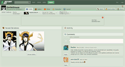 Desktop Screenshot of emiliestrauss.deviantart.com