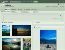 Tablet Screenshot of luedscha.deviantart.com