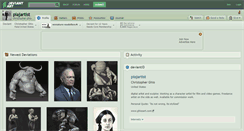 Desktop Screenshot of piajartist.deviantart.com