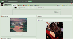 Desktop Screenshot of marilyn1991.deviantart.com