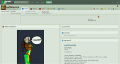 Desktop Screenshot of parttimeninja.deviantart.com