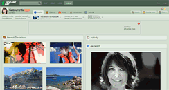 Desktop Screenshot of gazounette.deviantart.com