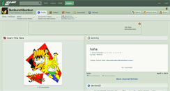 Desktop Screenshot of bunbunchibunbun.deviantart.com