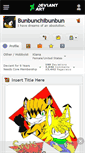 Mobile Screenshot of bunbunchibunbun.deviantart.com
