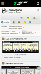 Mobile Screenshot of duanejudo.deviantart.com