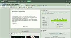 Desktop Screenshot of naruto---ocs---group.deviantart.com