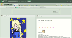 Desktop Screenshot of cutiepeachygirl.deviantart.com