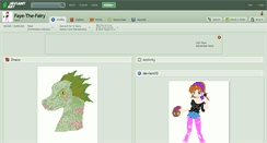 Desktop Screenshot of faye-the-fairy.deviantart.com