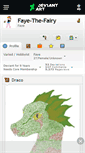 Mobile Screenshot of faye-the-fairy.deviantart.com
