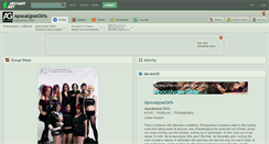 Desktop Screenshot of apocalypsegirls.deviantart.com