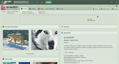 Desktop Screenshot of deviantrofl.deviantart.com