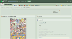 Desktop Screenshot of inspectormarth.deviantart.com