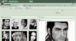 Desktop Screenshot of louisalings.deviantart.com