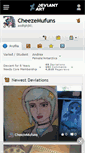 Mobile Screenshot of cheezemufuns.deviantart.com