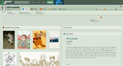 Desktop Screenshot of aph-australia.deviantart.com