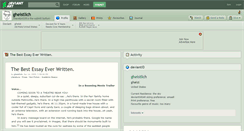Desktop Screenshot of gheistlich.deviantart.com