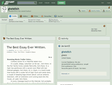 Tablet Screenshot of gheistlich.deviantart.com