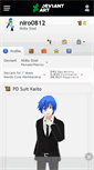 Mobile Screenshot of niro0812.deviantart.com