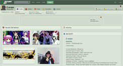 Desktop Screenshot of e-scope.deviantart.com