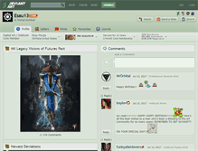 Tablet Screenshot of esau13.deviantart.com