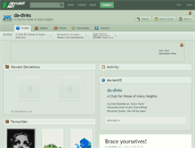 Tablet Screenshot of da-dinks.deviantart.com