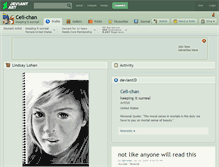 Tablet Screenshot of celi-chan.deviantart.com