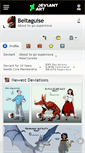 Mobile Screenshot of beltaguise.deviantart.com