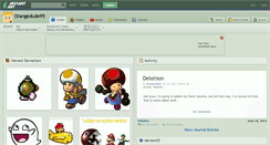 Desktop Screenshot of orangedude95.deviantart.com