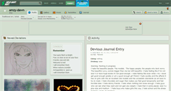 Desktop Screenshot of amzy-dawn.deviantart.com