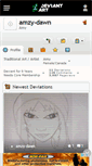 Mobile Screenshot of amzy-dawn.deviantart.com