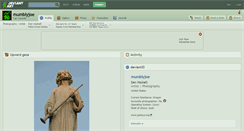 Desktop Screenshot of mumblyjoe.deviantart.com