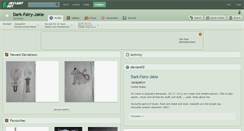 Desktop Screenshot of dark-fairy-jakie.deviantart.com