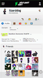 Mobile Screenshot of lizarddog.deviantart.com