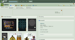 Desktop Screenshot of elpanco.deviantart.com