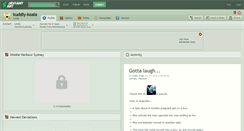 Desktop Screenshot of kuddly-koala.deviantart.com