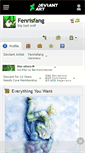 Mobile Screenshot of fenrisfang.deviantart.com