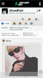 Mobile Screenshot of jinxedfool.deviantart.com