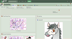 Desktop Screenshot of mandaisrad.deviantart.com