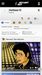 Mobile Screenshot of melissa10.deviantart.com