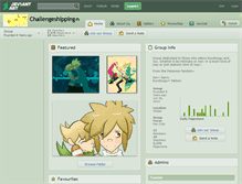 Tablet Screenshot of challengeshipping.deviantart.com