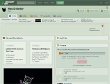 Tablet Screenshot of macz24daddy.deviantart.com
