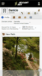 Mobile Screenshot of danicle.deviantart.com