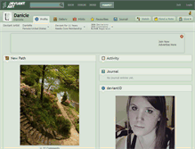Tablet Screenshot of danicle.deviantart.com