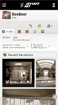Mobile Screenshot of beebeer.deviantart.com